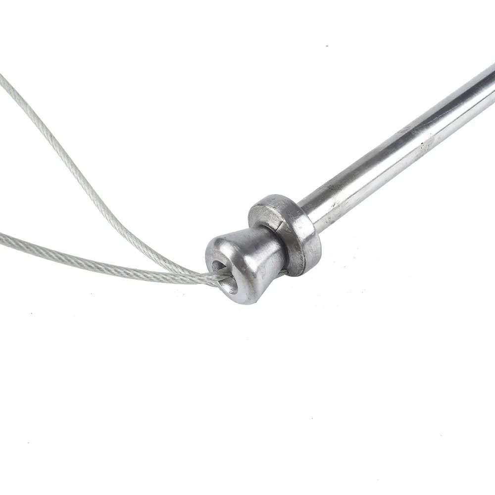 Pig Holder Catcher Pole S shape Handle Stainless Steel | Veterinary Livestock Animal Restraining Tool OEM Private Label