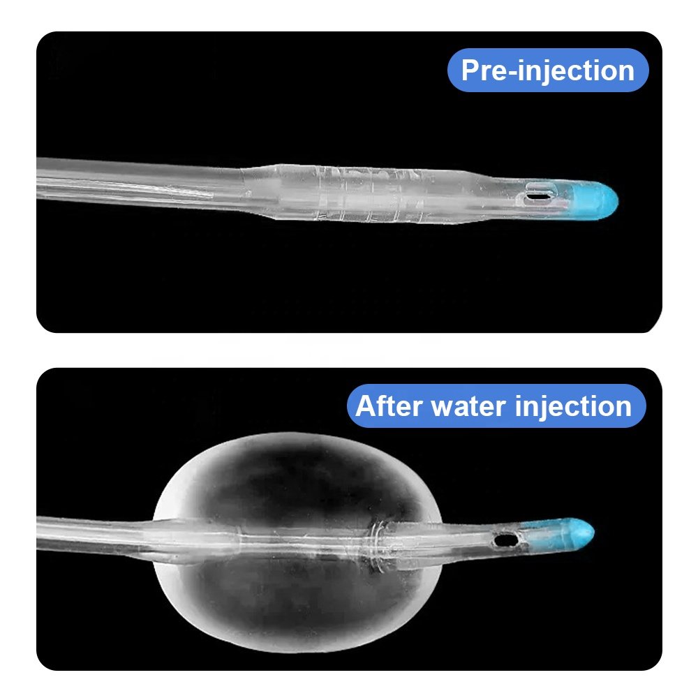 Pet Dog All Silicone Foley Catheter Veterinary Medical Equipment Silicone Foley Catheter For Dog