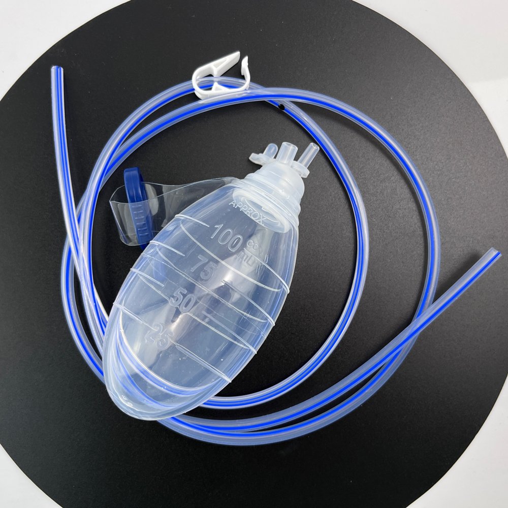 Other Veterinary Instrument 100ml Closed Active Suction Drain 19fr Drenaje Tipo Jackson Pratt Drainage de 10mm