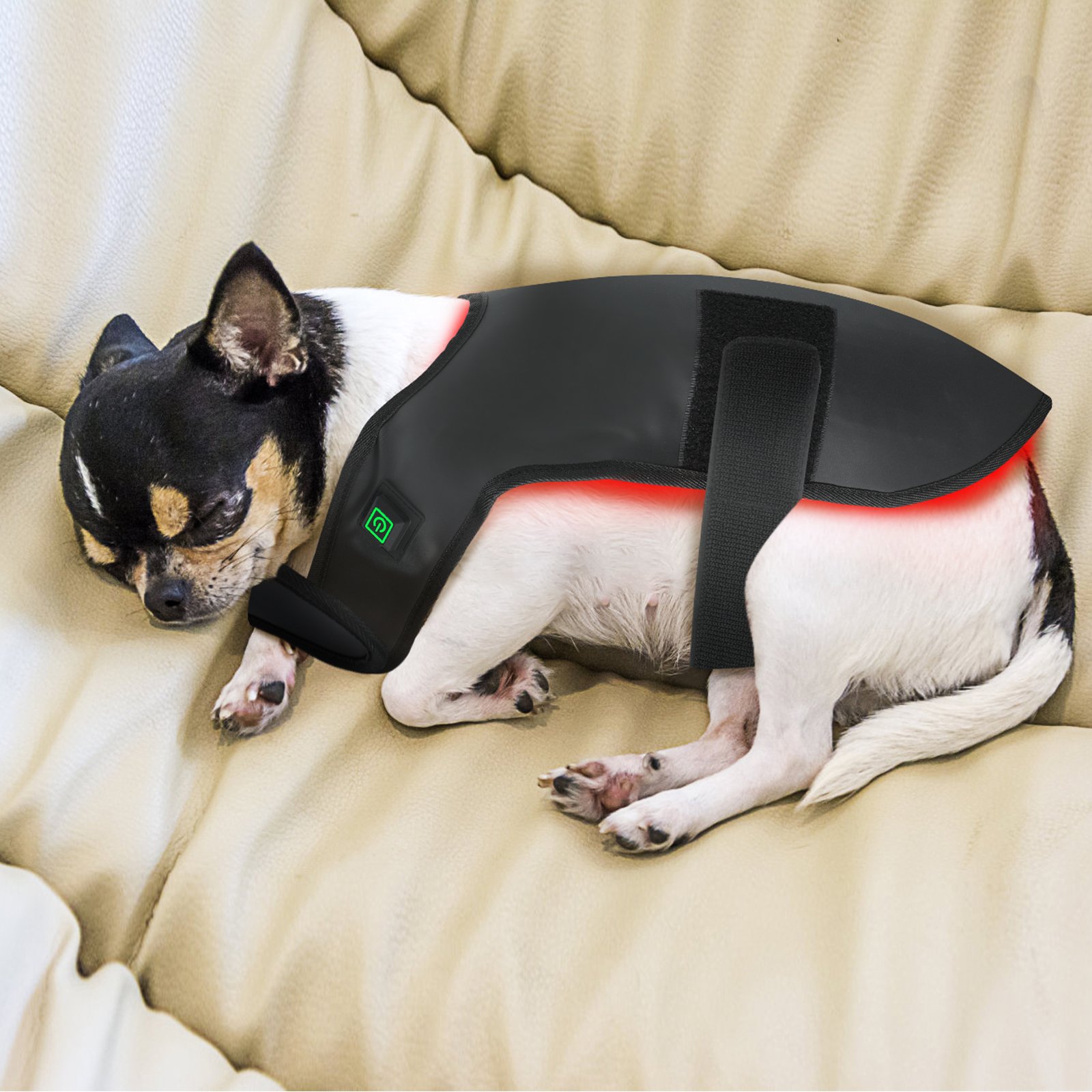 Veterinary Use Red Light LED Therapy Physiotherapy Equipment For Pet Pain Relief Pain Reduce Light Therapy Coat For Dogs