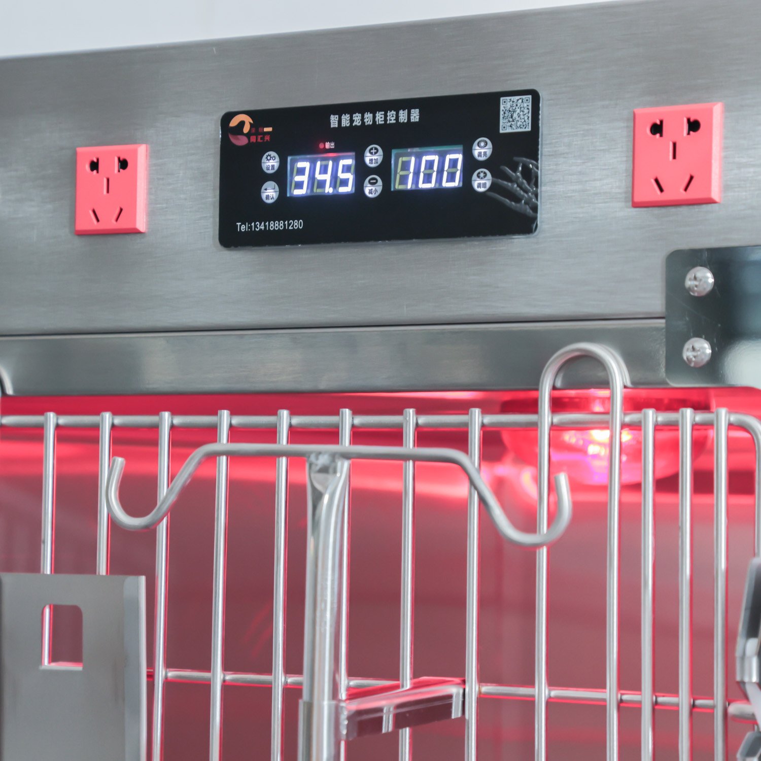 Veterinary Equipment Veterinary Icu Cages Veterinary Animal Pet Incubator Dog Oxygen ICU Cage Hospital For Veterinary Icu Cages