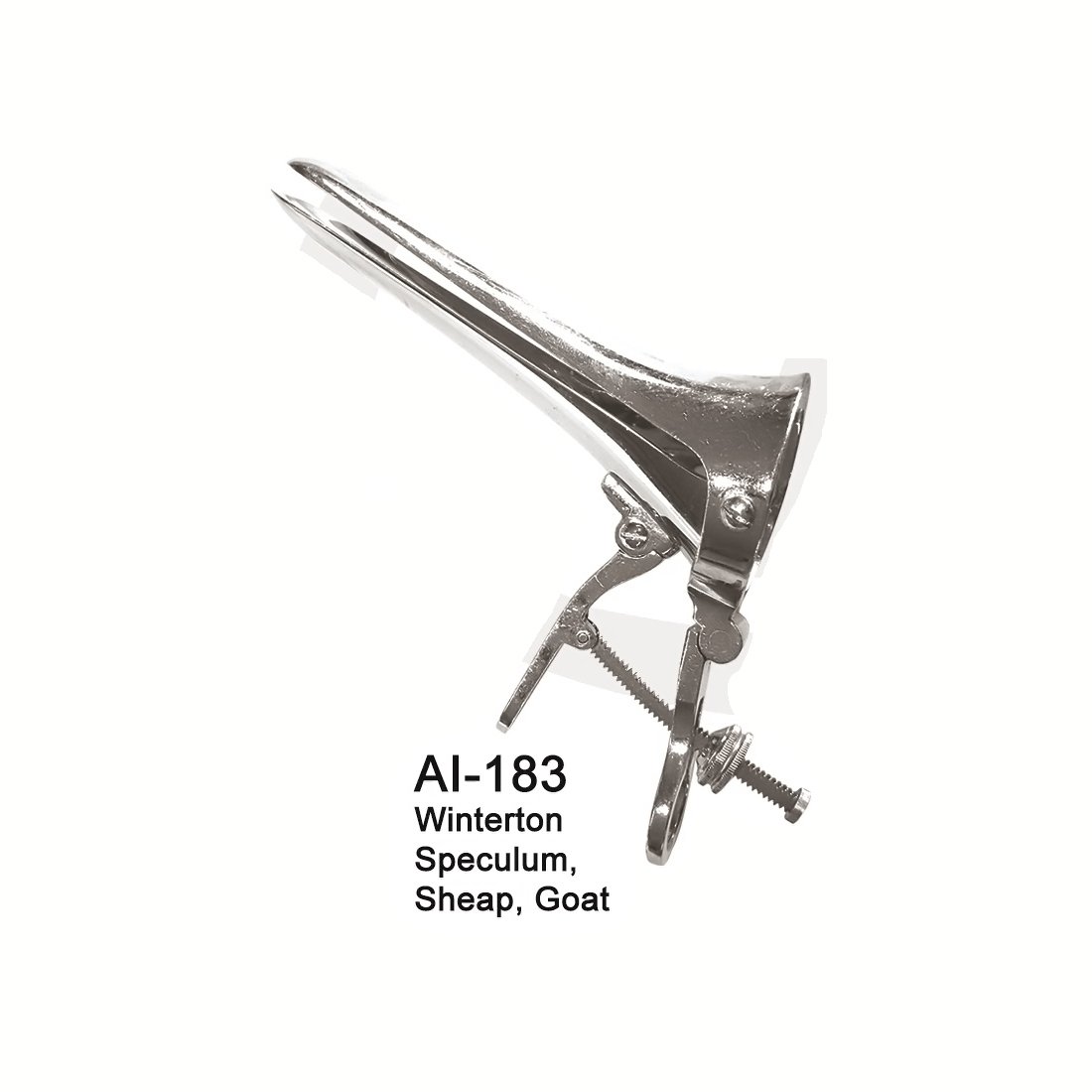 stainless steel vaginal speculum for sheep goat and other farm animals veterinary instruments animal gyne instruments