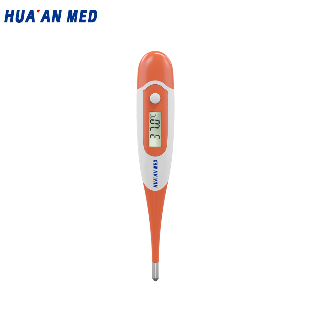HUA'AN MED Flexible Veterinary Thermometers Digital Temperature Measuring Instruments