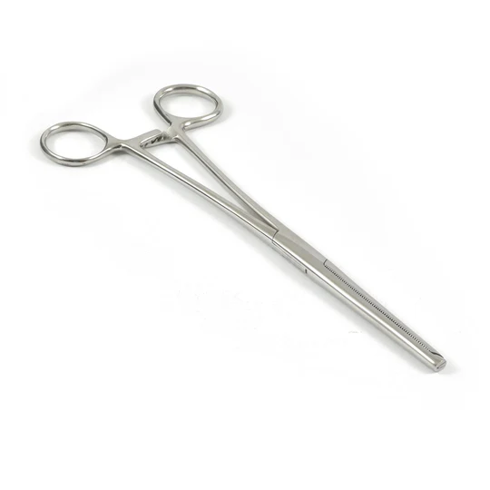 Promotion Straight and Curved Kocher Forceps Finger Ring Stainless Steel Medical Devices the basis of Surgical Instruments