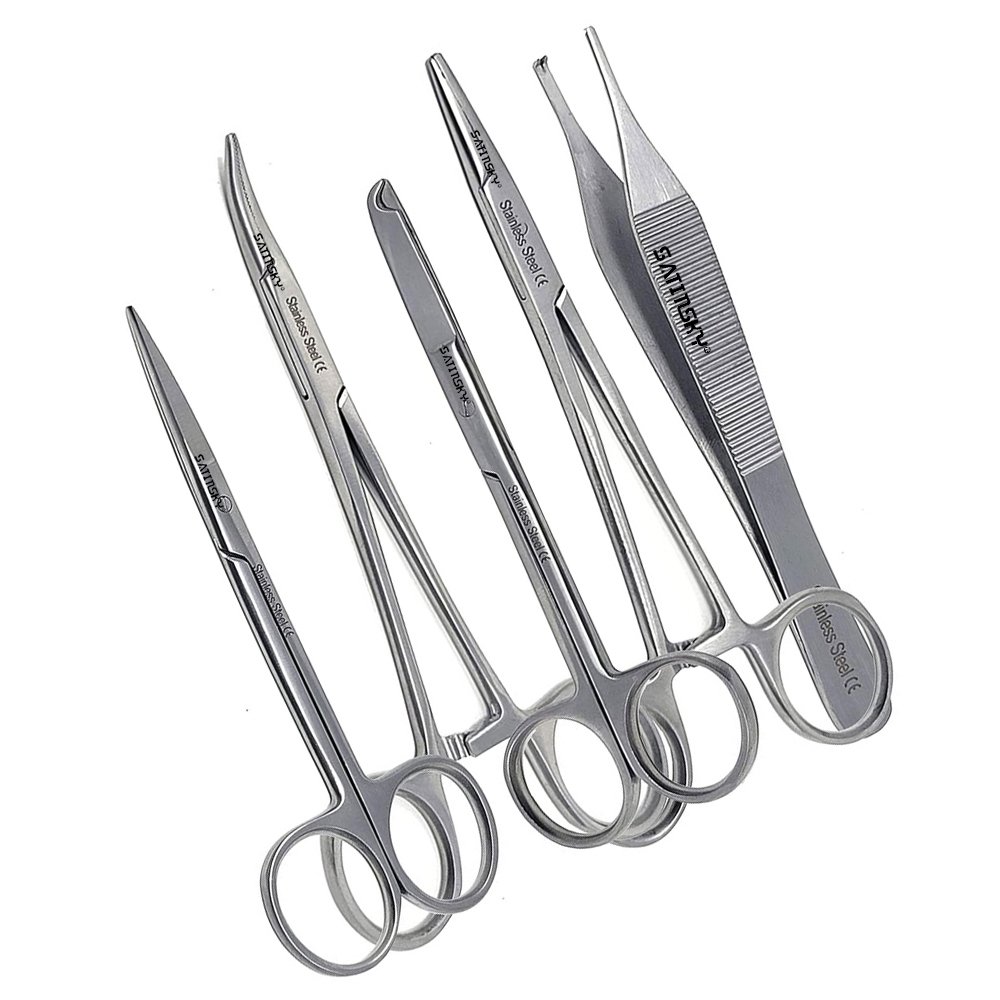 Medical Veterinary Instruments Kit of 11 Pieces Student Dissection Biology Lab Anatomy Medical Student Dissecting Kit Set