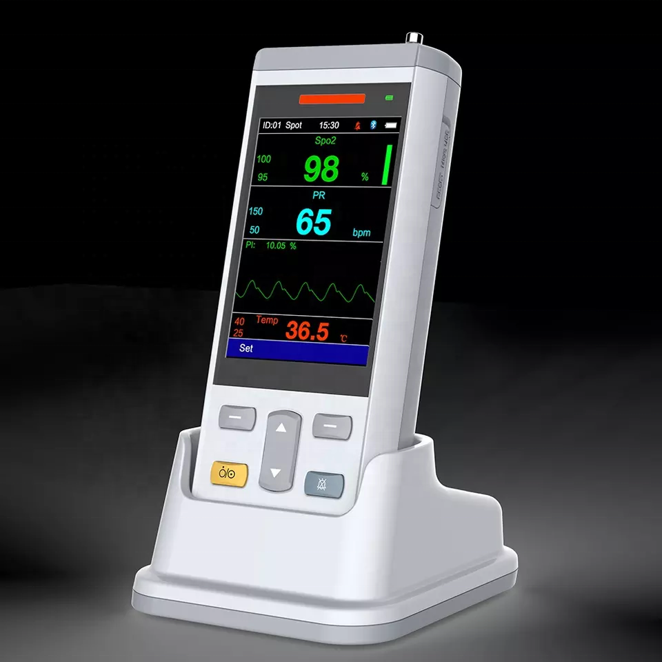 Factory Portable Handheld Vet Vital Signs Monitor Pulse Oximeters Veterinary monitor de signos vitales co2 monitors