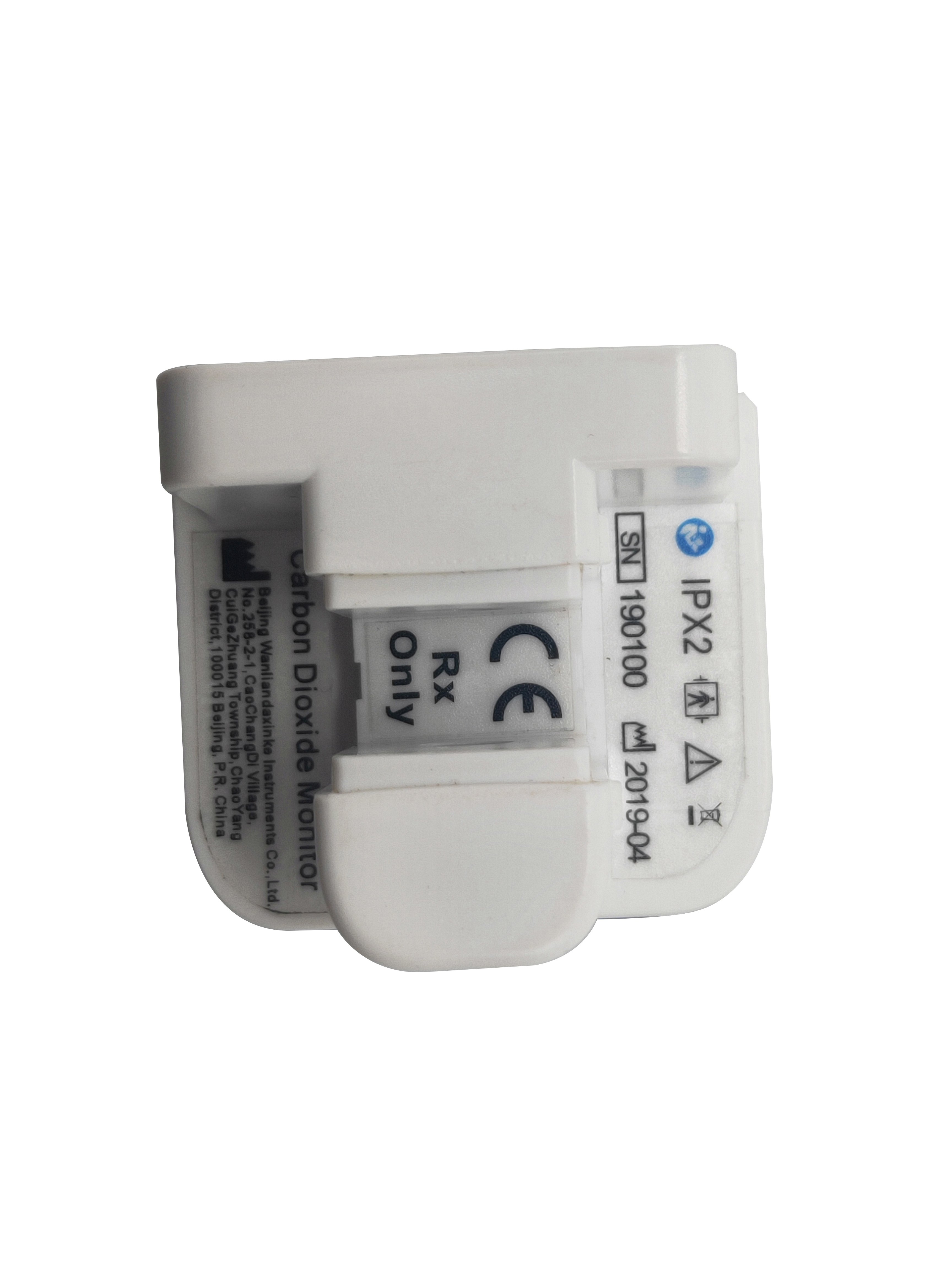 Small smart real time Capnograph ETCO2 monitor for pet clinic animal hospital ICU and emergency veterinary use