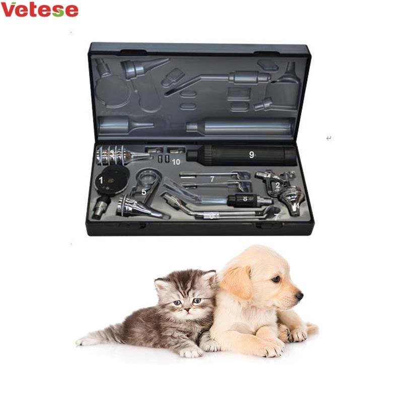 Vet ENT Otoscope Ophthalmoscope Diagnostic Portable Veterinary and