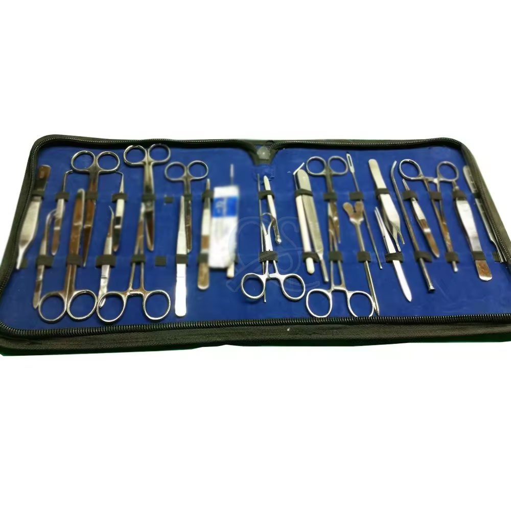Premium Quality Veterinary Surgical Instrument Sets Including Scissors Needle Holder Forceps Veterinary Sets