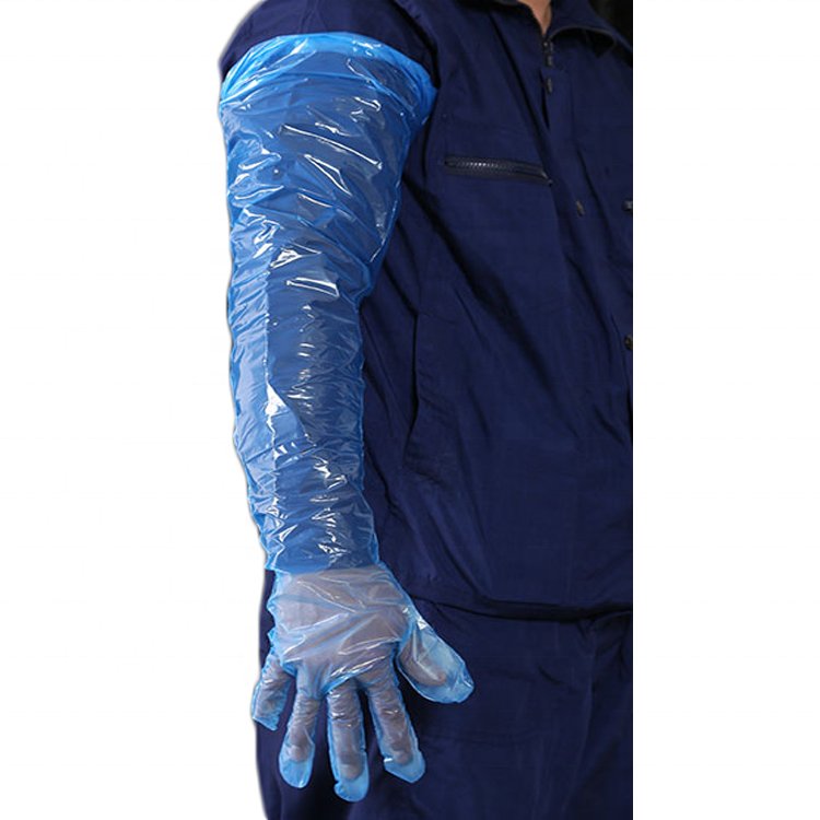 Disposable Hot Sale Vet Veterinary Instrument Insemination Gloves