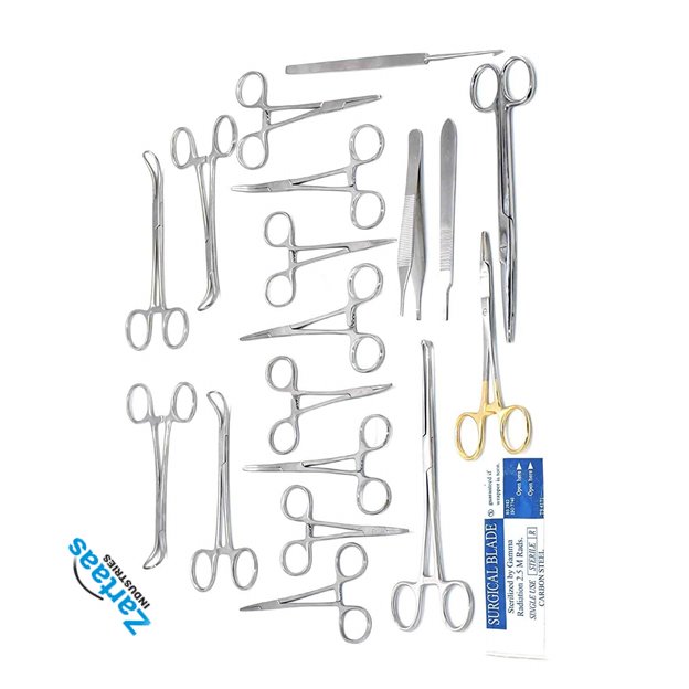 High Quality 38 Pieces Canine Spay Pack Veterinary Instrument Surgical Instruments Manufacturer and Exporter