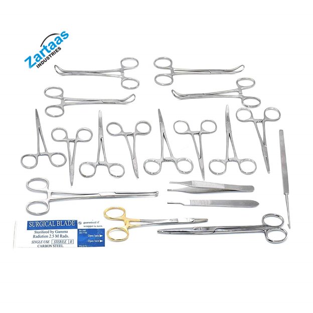 High Quality 38 Pieces Canine Spay Pack Veterinary Instrument Surgical Instruments Manufacturer and Exporter