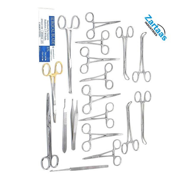 High Quality 38 Pieces Canine Spay Pack Veterinary Instrument Surgical Instruments Manufacturer and Exporter