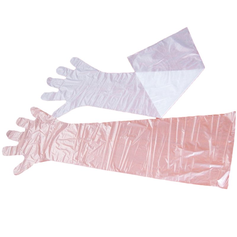 Veterinary Instruments Disposable Long Semen-Ex Gloves for Pregnancy Test