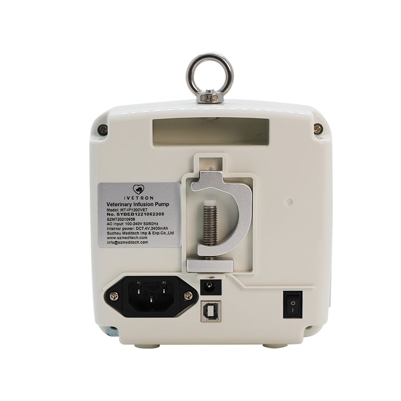 MT-IP1200V 4.3inch LCD Touchscreen veterinary equipments vet Medical price infusion pump with liquid warming function