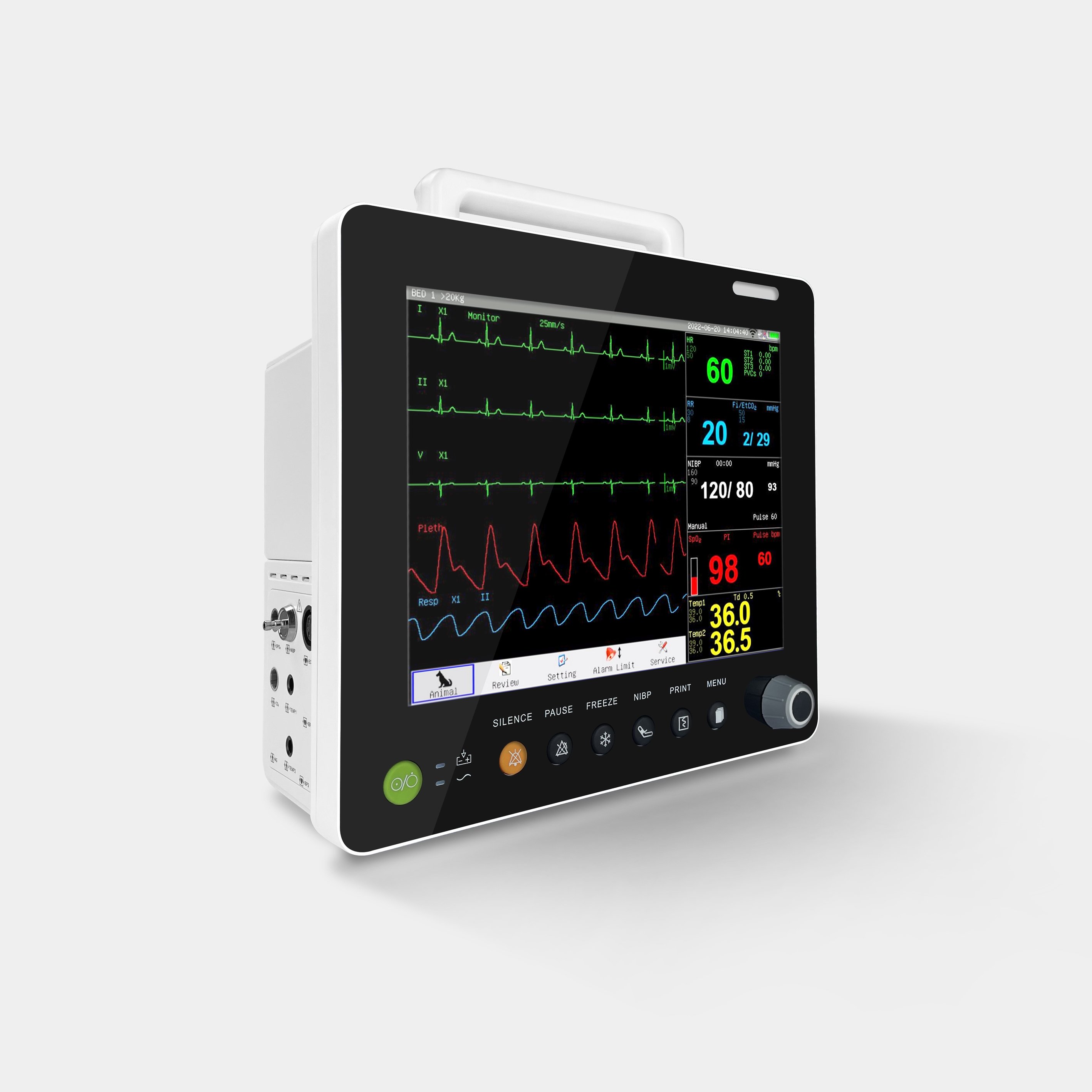 other instrument Portable Animal Medical Patient Pet for Vet veterinary use monitor