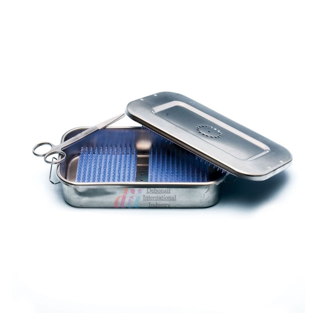 Exotic Animal Veterinary Surgical Kit Stainless Steel Surgical Veterinary Instruments Animal Dissecting Set Sterilization Box CE