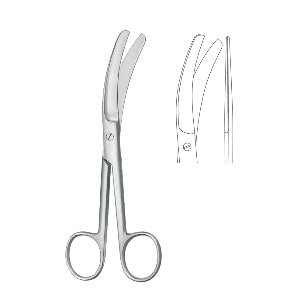 Lawson Tait Scissor 12.5cm Vascular and Gynecology Scissors surgical instruments medical supplies