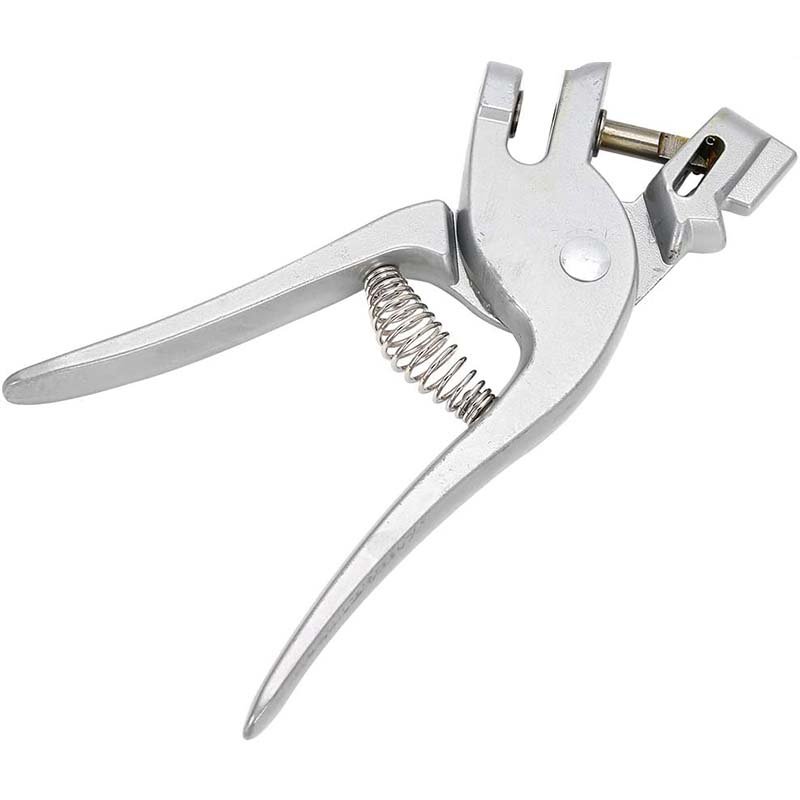 Stainless Steel Pig Farm Veterinary Instrument Identification Ear Hole Forceps
