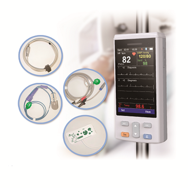 Animal & veterinary instrument 4 parameter handheld vital signs monitor veterinary medical equipment