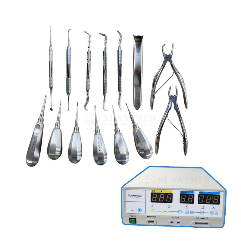 SY-W064 Veterinary Surgery Set Veterinary Surgical Kit for Veterinary Mouth Examination Dental Tool Set