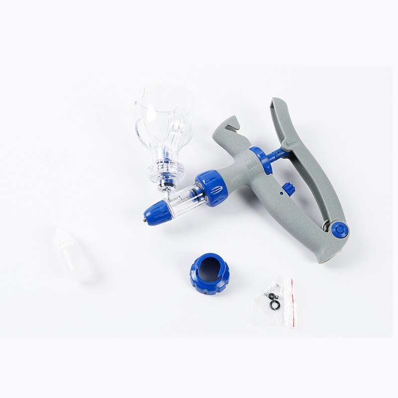 other veterinary instrument Polymer Plastic 0.5ml 1ml 2ml 5ml 10ml livestock injection syringe gun for animal injection gun