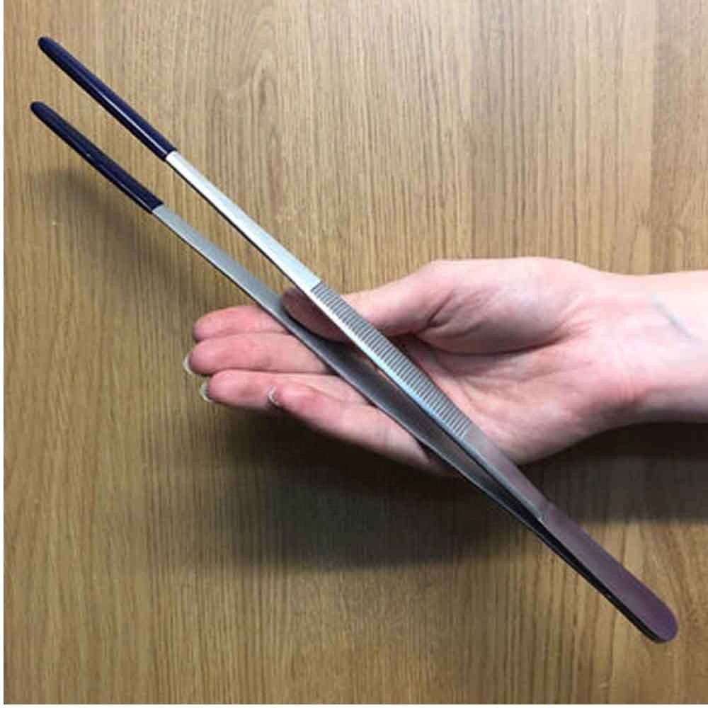 8" to 24" Veterinary Instruments Set Of 7 Pieces Snake Reptiles Feeding Tongs Tweezers Stainless Steel CE ISO By GREEN SWIFT IND