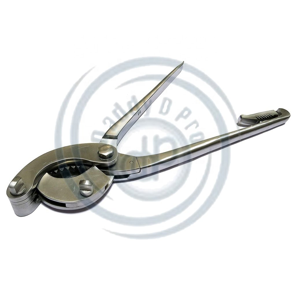 Hot Sale Serra Emasculator With Ratchet 35.5cm Top Quality Stainless Steel Castrator Veterinary Instruments For Horse