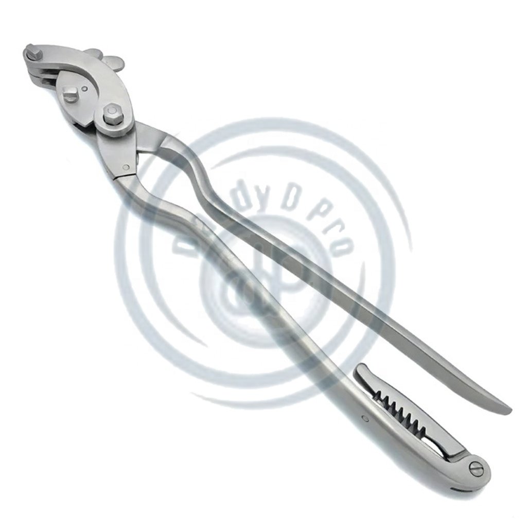 Hot Sale Serra Emasculator With Ratchet 35.5cm Top Quality Stainless Steel Castrator Veterinary Instruments For Horse