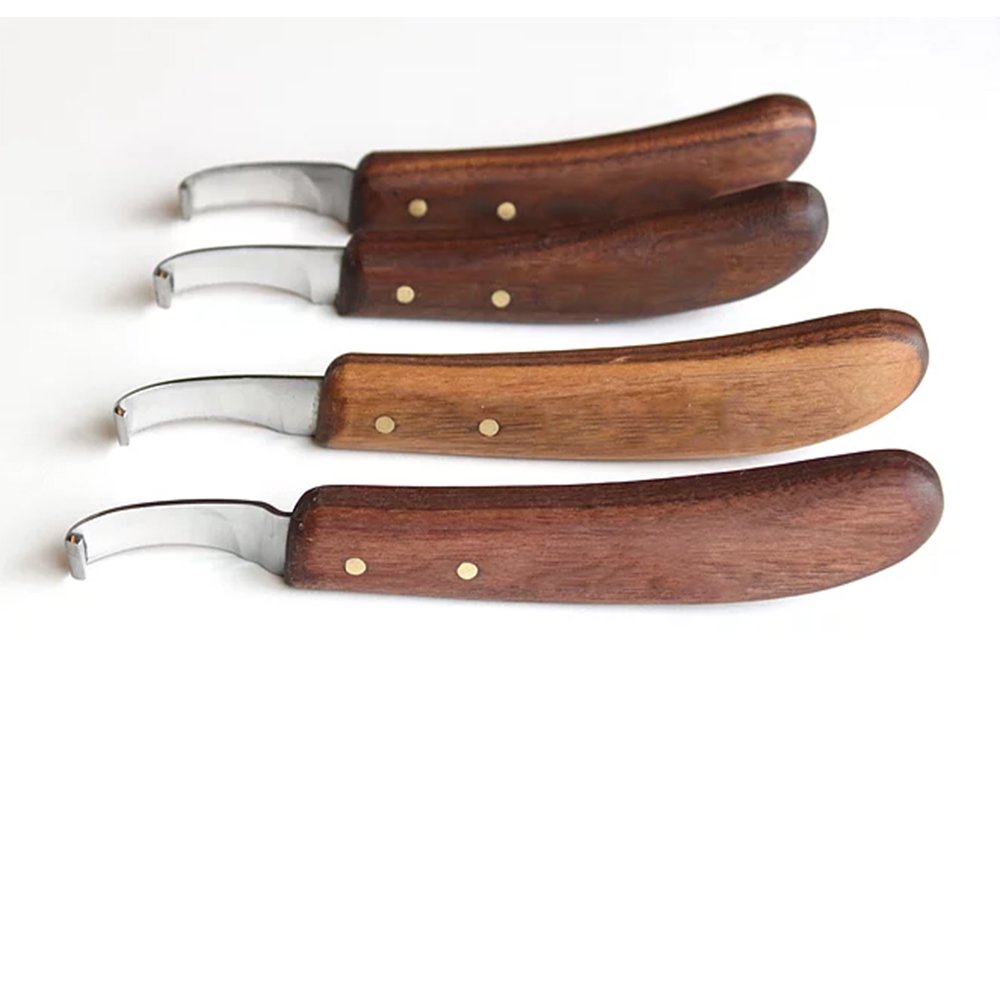 High Quality Essential Veterinary Instrument Set Hoof Knife for Effective Hoof Care and Grooming of Cattle and Horses