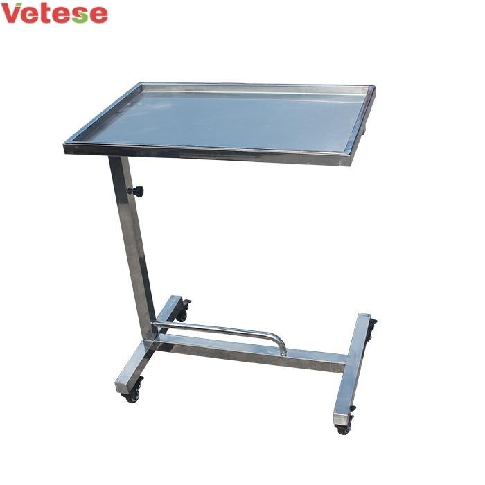 Veterinary equipment Medical Stainless Steel Pet Auxiliary Table Surgical Instrument Trolley