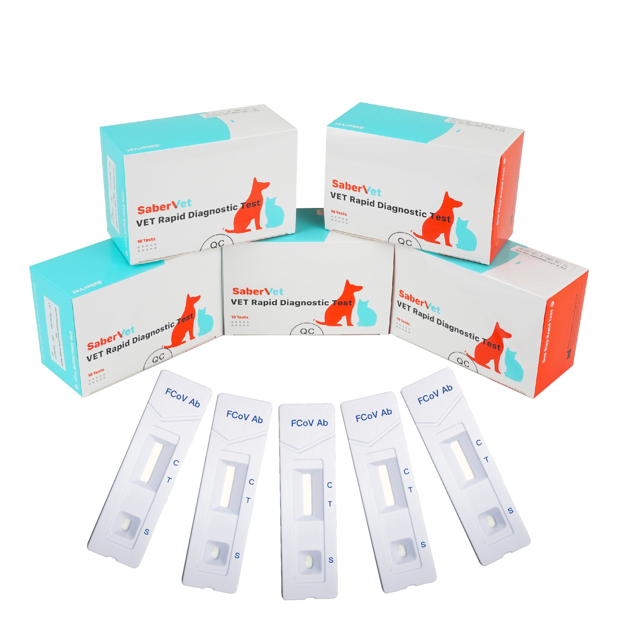 Hot selling other veterinary instrument Feline Cov Ab test high quality test kits for cat