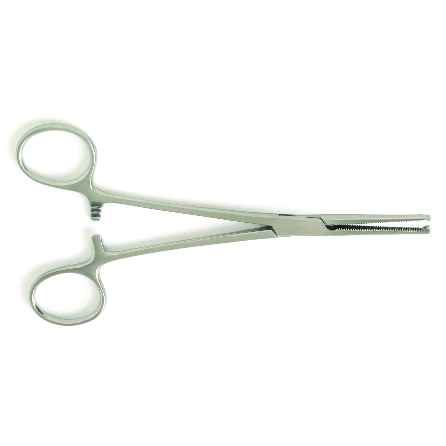 Medical Hemostatic Kocher Forceps 1x2 Teeth Straight 14cm Screw Joint Serrated jaws Blood Vessels Dental & Surgical Instrument