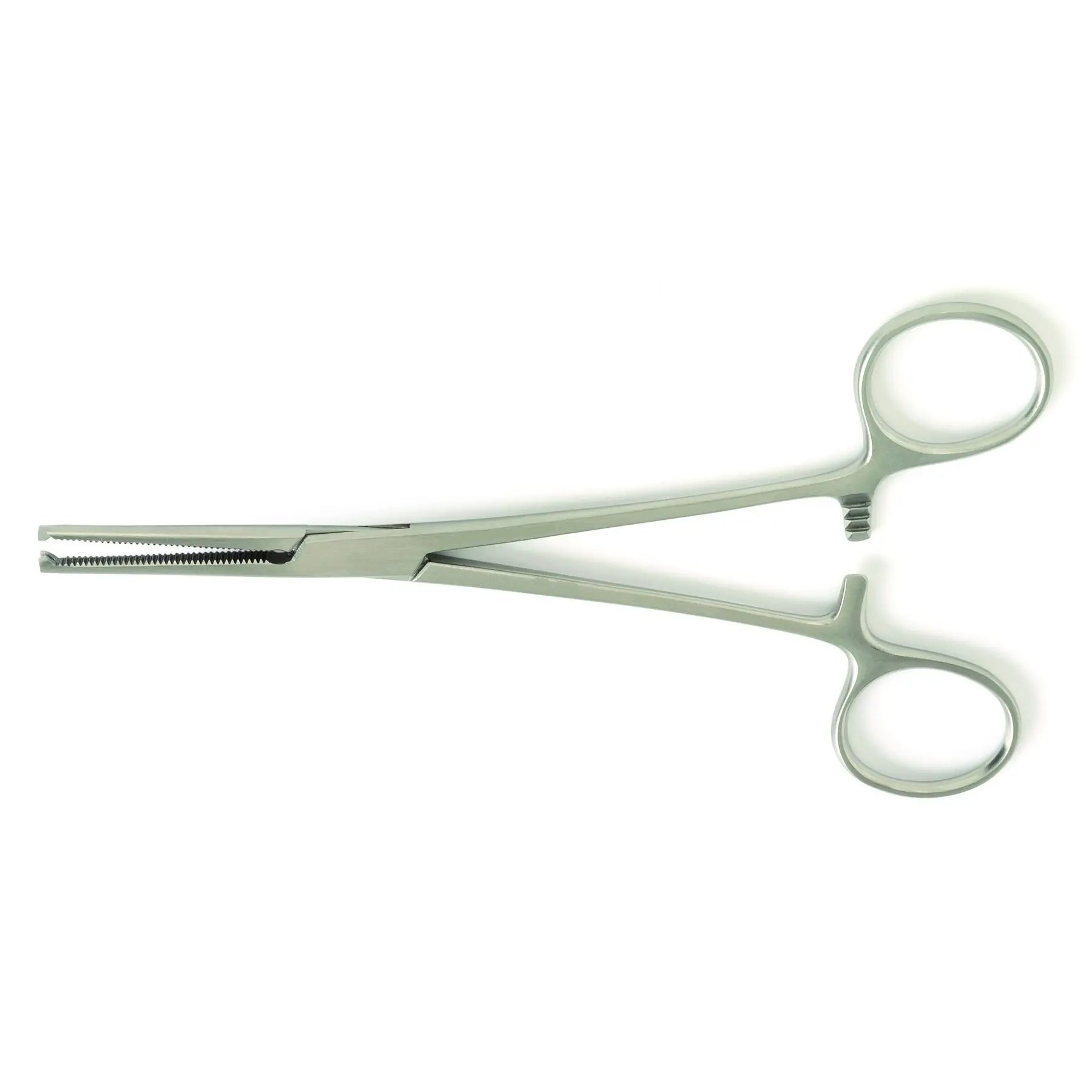 Medical Hemostatic Kocher Forceps 1x2 Teeth Straight 14cm Screw Joint Serrated jaws Blood Vessels Dental & Surgical Instrument