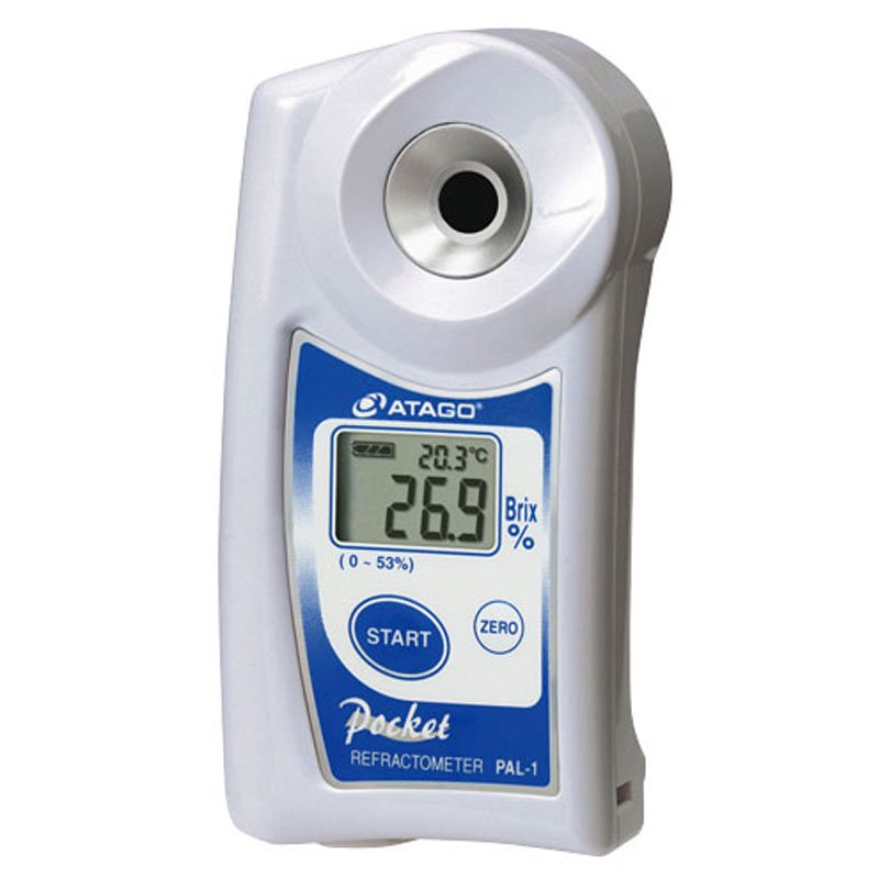 ATAGO Digital Brix Meter Veterinary Instrument for Concentration Measurement in Fruit Beverages and Animal Hospital Clinics
