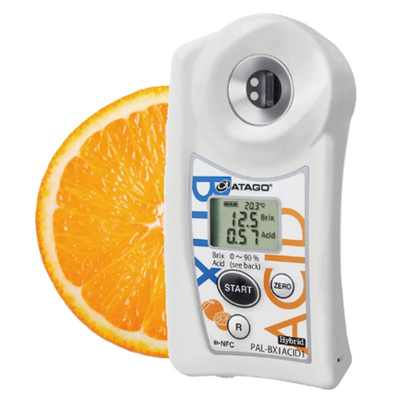 ATAGO Digital Brix Meter Veterinary Instrument for Concentration Measurement in Fruit Beverages and Animal Hospital Clinics