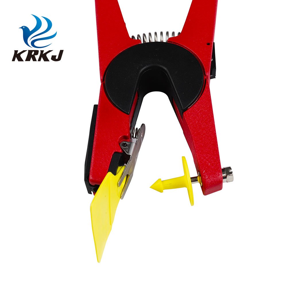 KED KD509 pig cattle and sheep ear tag punching pliers veterinary ear hole applicator