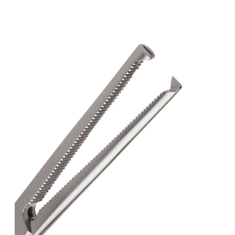 Right Hand Stainless Steel Hemostatic Surgical Instruments Kocher Forceps Tissue Passivated For Surgery