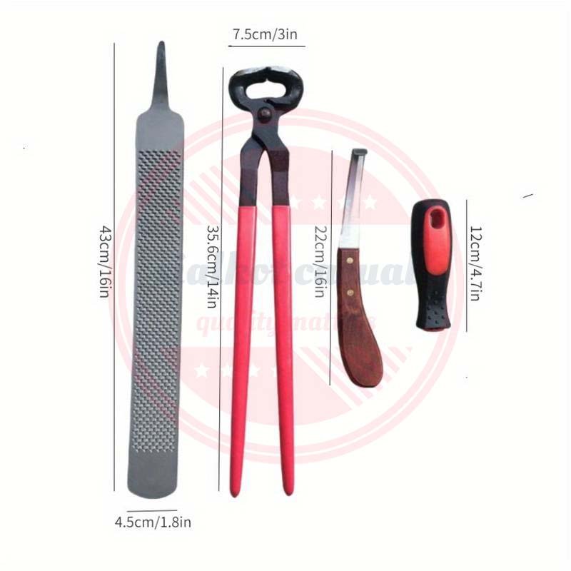 High Quality Professional Veterinary Instruments Farrier Tools Farrier Hoof Kit Top Quality Veterinary Instruments Set