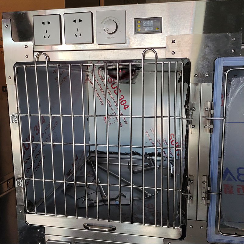 High quality Pet ICU Cages for pet hospitals with high-quality and affordable veterinary ICU cages