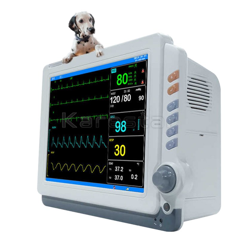 Veterinary equipment instruments Portable Animals Multiparameter Veterinary Monitor for vet monitor