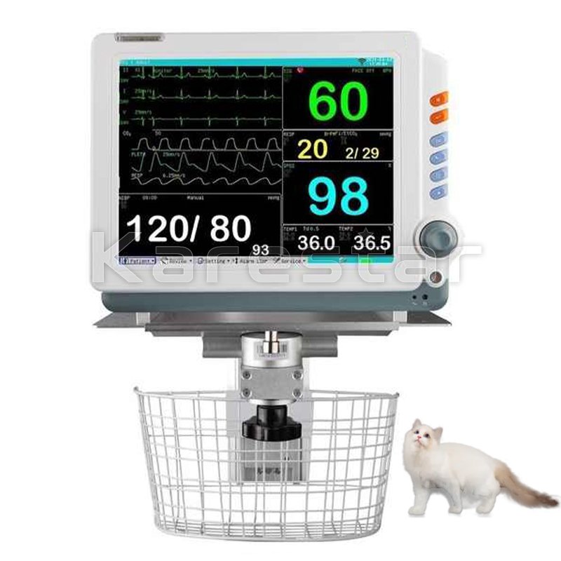 Veterinary equipment instruments Portable Animals Multiparameter Veterinary Monitor for vet monitor