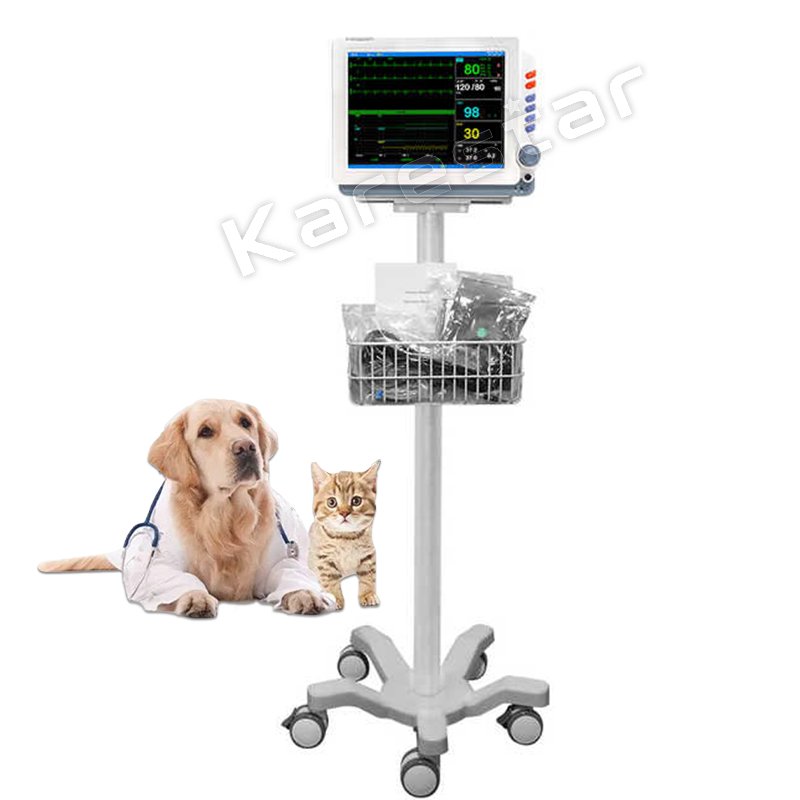 Veterinary equipment instruments Portable Animals Multiparameter Veterinary Monitor for vet monitor