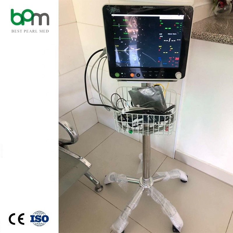 BPM-M1208 TFT EtCo2 Blood Pressure Vital Signs Vet Monitor Multiparameter Veterinary Monitor