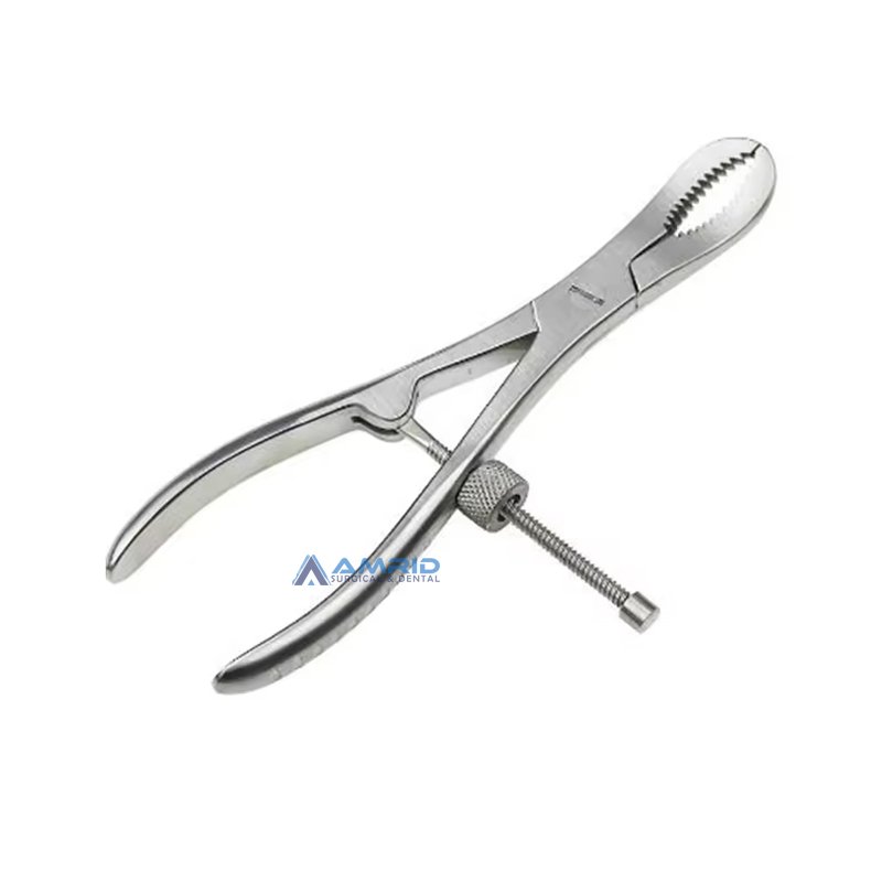 Professional Stainless Steel Orthopedics Toothed Phalanges Reduction Forceps Veterinary Orthopedic Instruments By AMRID SURGICAL