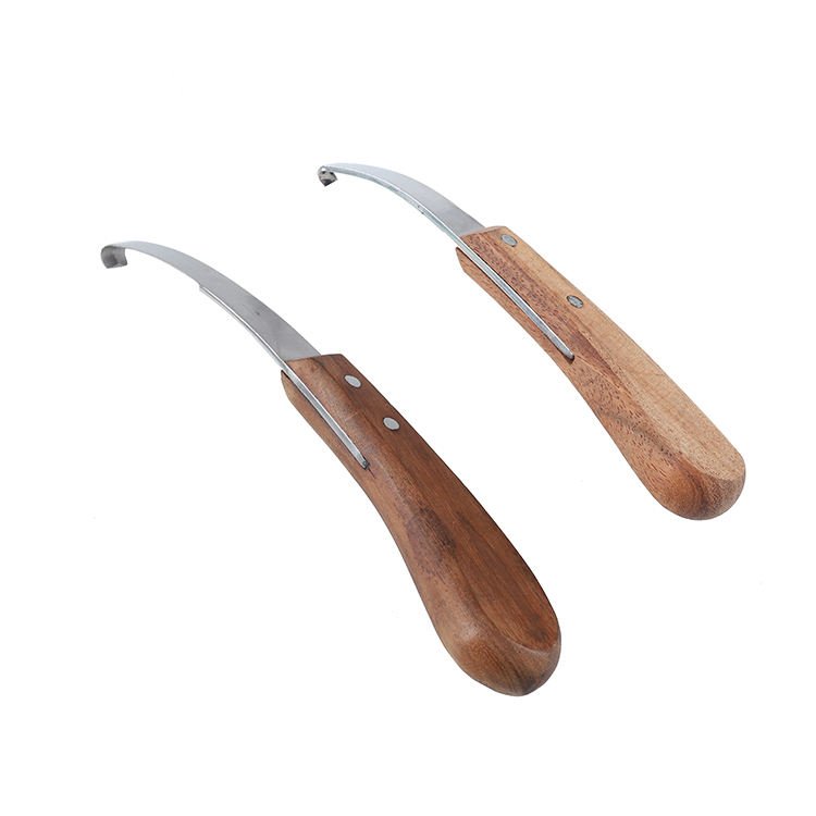 Best selling high quality veterinary steel horse farrier hoof knife instrument hoof knife