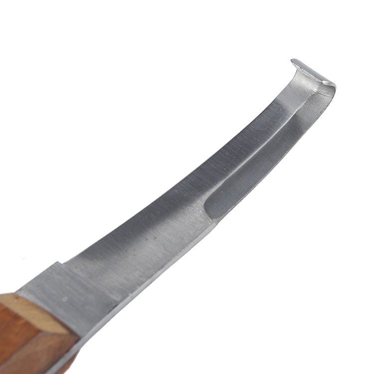 Best selling high quality veterinary steel horse farrier hoof knife instrument hoof knife