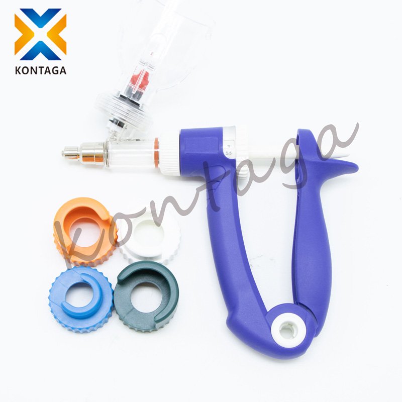 High quality veterinary automatic metal syringe for animals
