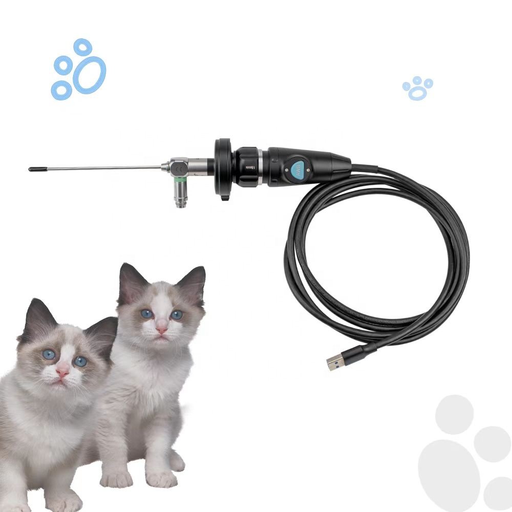 Portable FHD Endoscope Camera System Veterinary USB 3.0 for Surgical Instruments Animals Pet