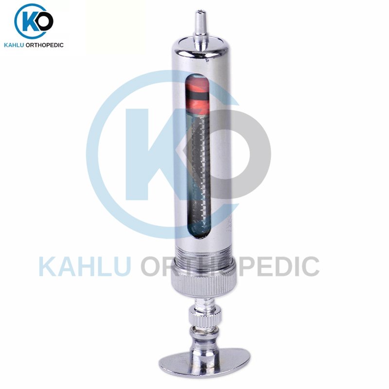 Adjustable Dose Veterinary Syringe Reusable Livestock Animal Injection Tool By KAHLU ORTHOPEDIC